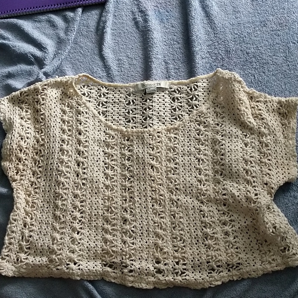 Crochet Lace Crop Top